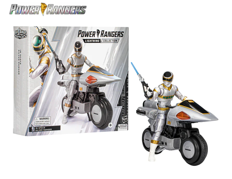 Power Rangers Lightning Collection In Space Silver Ranger 6" Action Figure