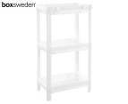 Boxsweden 3-Tier Storage Shelf - White