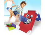 Sandbag Throwing Board, Outside Toys for Kids Ages 4-8 Sports & Outdoor Play Toys Games For Toddlers 6-Beanbags