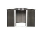 Livsip 2.57x2.05M Garden Shed Yardsaver Spacemaker - Zinc