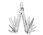 Discontinued - Leatherman Rebar Stainless Steel Multi-Tool With Leather Sheath