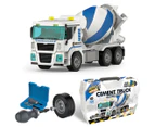 Construct It Build-ables Plus Cement Truck Mix Master Toy