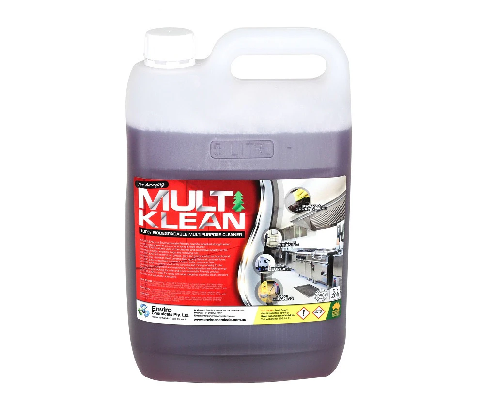 Enviro Chemicals Multi Purpose Cleaner - Multiklean - 5L