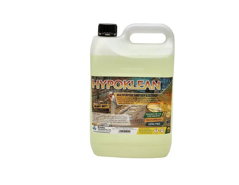 Enviro Chemicals Hypoklean Sanitiser and Mould Cleaner 5 Litres