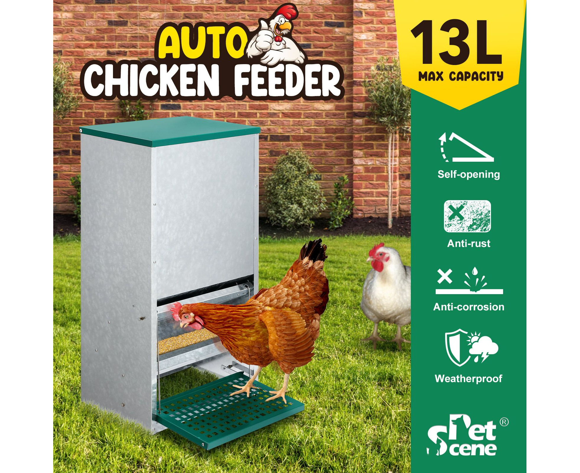 Rat proof hot sale rabbit feeder