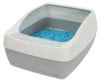 PetSafe Premium Crystal Cat Litter Box System - Grey