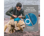 Kurgo Large RSG Dog County Harness - Coastal Blue