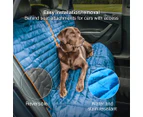 Kurgo 140cm Loft Bench Seat Cover - Coastal Blue/Charcoal Grey