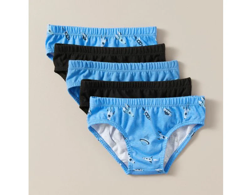 Target 5 Pack Essentials Briefs - Blue