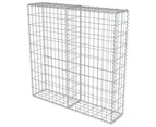 Gabion Wall with Covers Galvanised Steel 100x20x100 cm