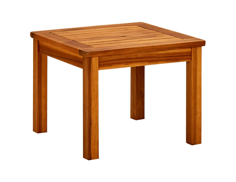 vidaXL Garden Coffee Table 45x45x36 cm Solid Acacia Wood