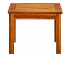 vidaXL Garden Coffee Table 45x45x36 cm Solid Acacia Wood