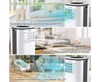 Costway 3-in-1 2.6kW Portable Air Conditioner Mobile Cooler Fan Dehumidifier Remote/LED Display