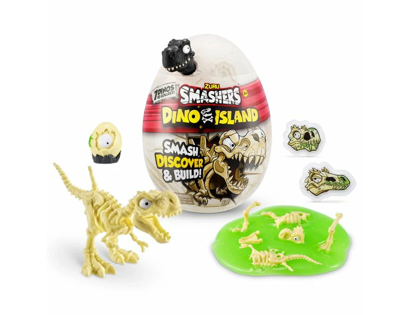Smashers Dino Island Nano Egg by ZURU - Assorted* - Multi
