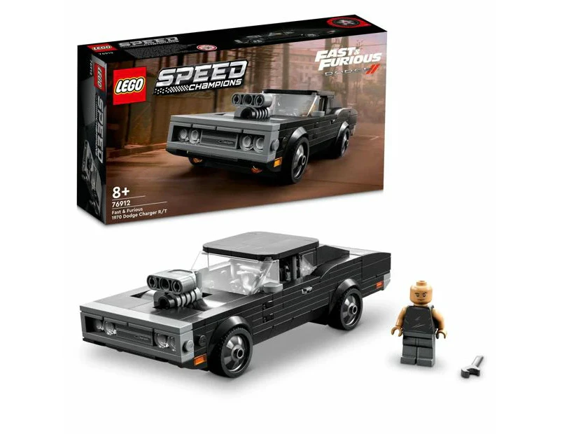 LEGO® Speed Champions Fast & Furious 1970 Dodge Charger R/T 76912 - Black