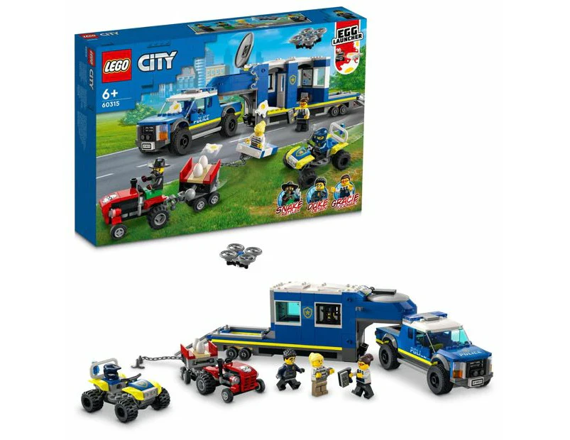 LEGO® City Police Mobile Command Truck 60315
