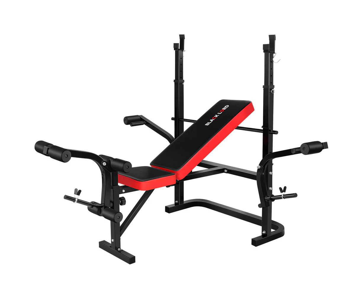 BLACK LORD 8-IN-1 80cm Width Weight Bench with Butterfly Attachment