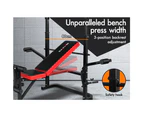 BLACK LORD 8-IN-1 80cm Width Weight Bench with Butterfly Attachment