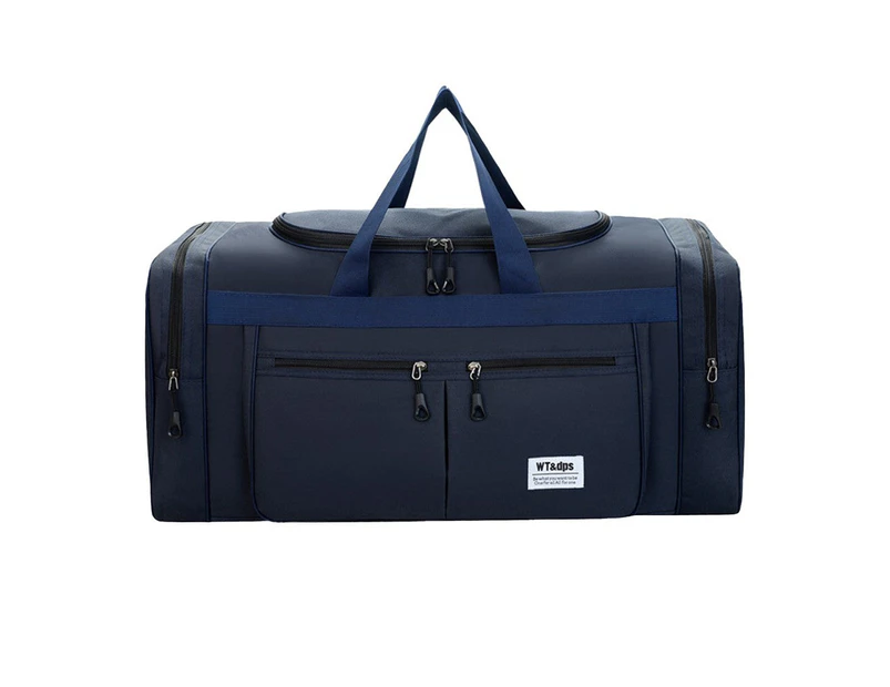 FancyGrab Large Capacity Mens Travel Duffle Bag Luggage Bag Water Resistant Gym Bag Sports Bag Handbags Blue