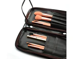 Makeup Brushes Organizer Bag, Portable Cosmetic Brush Pouch for Travel