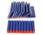 Nerf darts, pack of 100, 7.2 cm, blue foam for Nerf N-Streik Elite series,  toy gun.