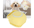 Dog Bath Brushes, Pet Shampoo Brush, Dog Bath Brush Can Be Filled With Shower Gel, Multi-Function Brush