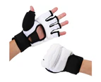 1 Pair Punch Bag Taekwondo Karate Gloves for Sparring Martial Arts Boxing Training S