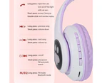 Wireless Noise Cancelling Over-Ear Headphones, Built-in Microphone, Headphones Cat Ear Wireless Headphones