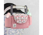 Stroller Organizer Bag, Multifunctional Stroller Bags with Insulated Cup Holder Stroller Bag