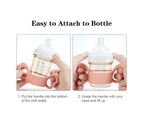 Baby Bottle Handles, Silicone Bottle Handles Only ForWide-Neck Bottle baby bottle cup cover