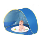 Beach Shelter Baby Beach Tent Pop-Up Baby Beach Tent with Detachable Pool UV Resistant Awning Children's Tent