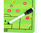 Football Coaching Board Coaches Clipboard Tactical Magnetic Board Kit With Dry Erase, Football Tactical Board