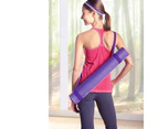 Yoga Mat Carrier Strap, Easy Cinch Yoga Mat Strap, Adjustable Durable Yoga Mat Carrier & Stretching Strap