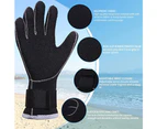 Wetsuit Gloves Thermal Scuba Diving Gloves Non-slip Winter Swimming Gloves Snorkel Aquatic Gloves for Adults Diving-S