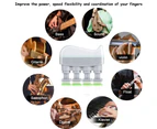 Hand trainer grip strength training set, adjustable finger trainer forearm trainer, Adult Finger Exerciser