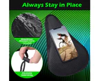 Gel Bike Seat Cover - Soft Bike Cushion Seat Cover with Water&Dust Resistant Cover-Exercise bicycle seat cover