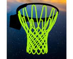 Glow Basketball Net, Nightlight Basketball Net Luminous Outdoor Portable Sun Powered Sport Nylon Luminous basketball net