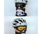 Ski goggles imitation splash riding outdoor sports eyes X400 goggles motorcycle wind Anti-wind and sand goggles
