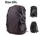 Waterproof Backpack Rain Cover, Reflective Rucksack Cover Waterproof Snow Proof Backpack Rain Cover for Hiking-XXL