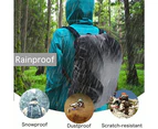 Waterproof Backpack Rain Cover, Reflective Rucksack Cover Waterproof Snow Proof Backpack Rain Cover for Hiking-XXL