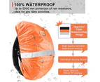 Waterproof Backpack Rain Cover, Reflective Rucksack Cover Waterproof Snow Proof Backpack Rain Cover for Hiking Camping-S