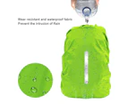 Waterproof Backpack Rain Cover, Reflective Rucksack Cover Waterproof Snow Proof Backpack Rain Cover for Hiking Camping-S