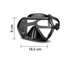 Snorkel Mask Set Snorkeling Gear–Dry Snorkel Set and Mask Kids Adults Anti Fog Seaview Snorkel Silicone Snorkeling Goggles