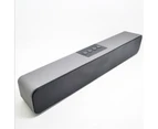 PC Soundbar, Wired and Wireless Computer Speaker Home Theater Stereo Sound Bar for PC, Desktop, Laptop, Tablet