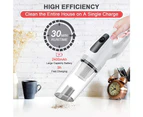 Handheld Vacuums Cordless, Handheld Vacuum Cleaner with Powerful Suction, Portable Rechargeable Car Vacuum Cleaner