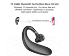 Bluetooth Headset V5.0, Bluetooth Earpiece Dual Microphone Noise Cancelling, Handy Headset Wireless Headset