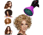 Collapsible Hair Dryer Diffuser Attachment, Foldable Silicone Telescopic Hair Cover Fit Most of blow Dryers