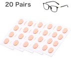 Eyeglass Nose Pads, 5pcs Soft Foam Nose Pads, 1mm Sponge Nose Pads Self-Adhesive Anti-Slip Soft Foam Glasses Nose Pads