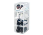 1 Piece Shoe Boxes Shoe Storage Shoe Box Shoe Storage Boxes Basketball Shoe Box Transparent 35X27X17Cm