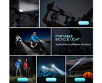 Bike Lights Set, USB Bicycle Lights 1000 Lumens Super Bright, 3 Modes LED Bike Lights Front and Back Set, IPX5 Waterproof Headlights